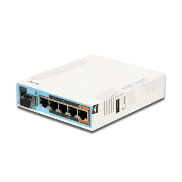 MikroTik PoE Router 5Port hAP AC