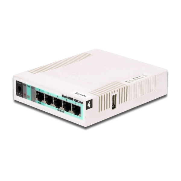 MikroTik RouterBoard 9516 2HnD mit PoE 5 Port