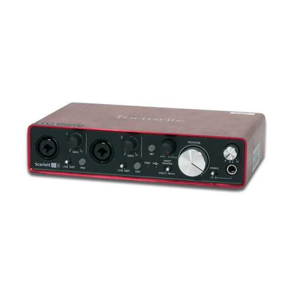 Focus­rite Scar­lett 2i4 Audiointerface